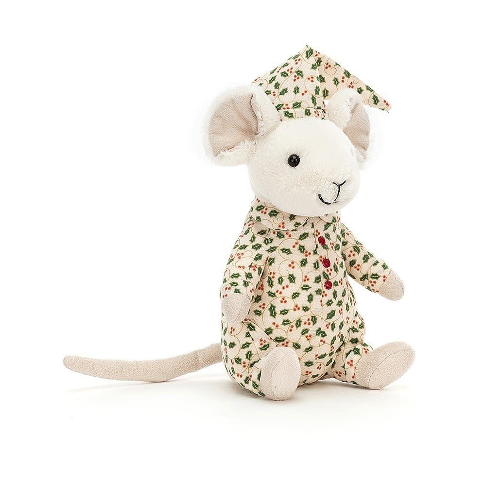 Jellycat - Merry Mouse : Pyjama de Noël