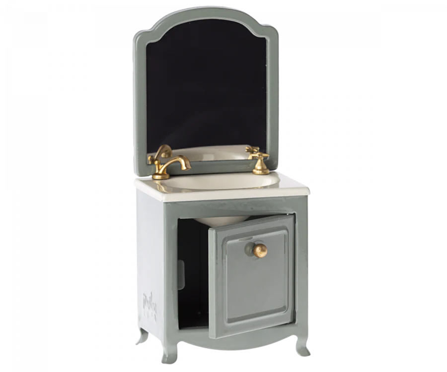 Maileg - Miniature sink and mirror cabinet