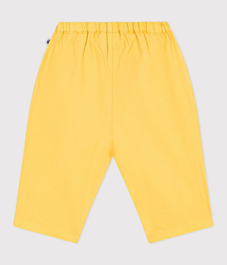 Petit Bateau - Pantalon bébé en coton/lin