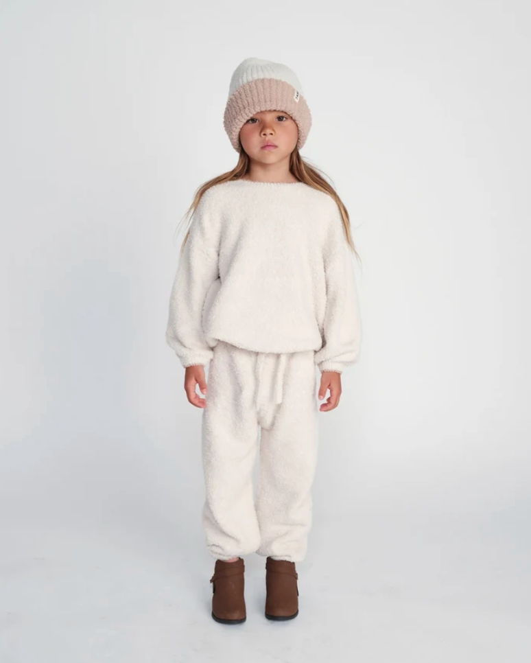 7 AM - Fuzzy Wide Leg Pants