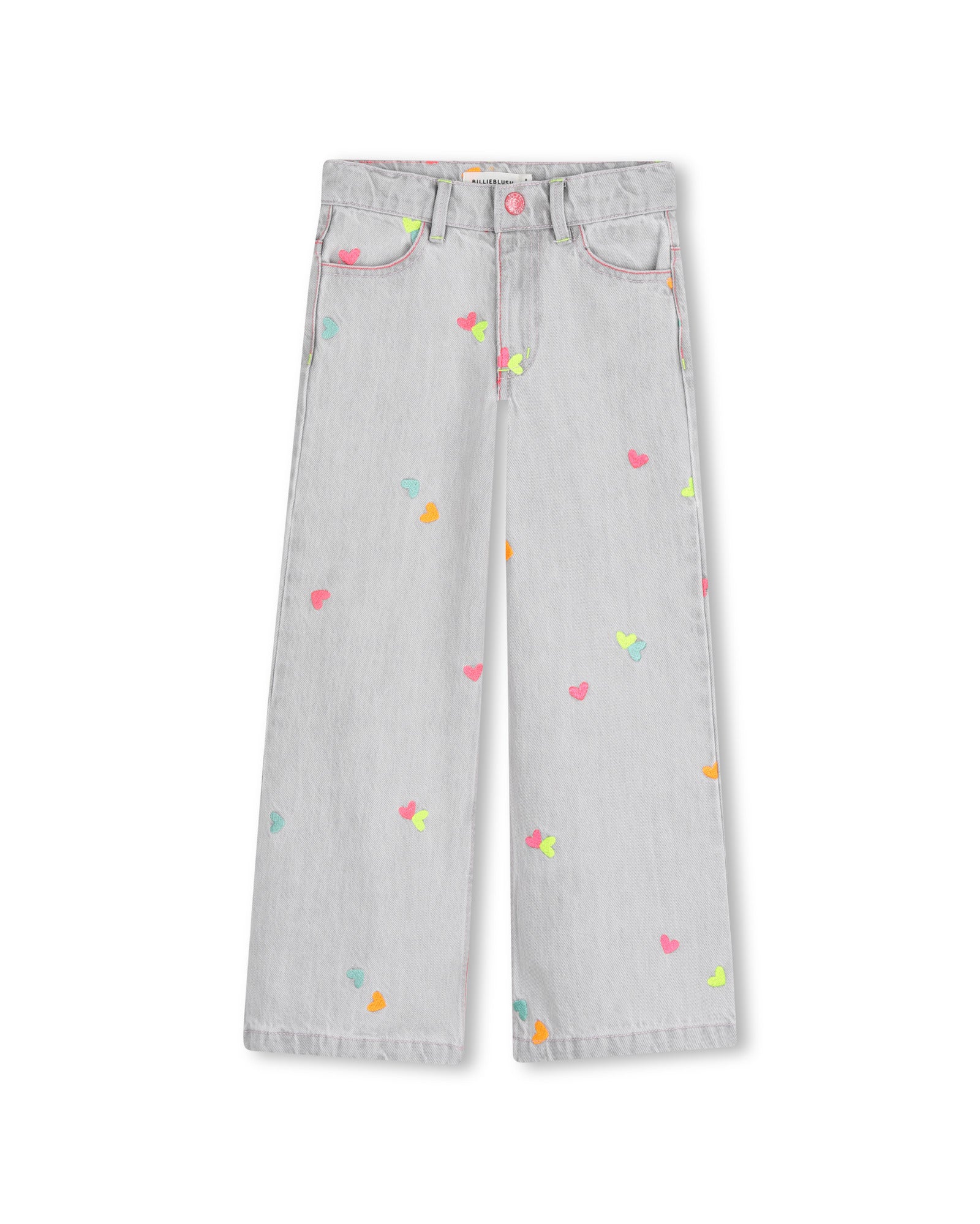 Billieblush - Heart Denim Pants