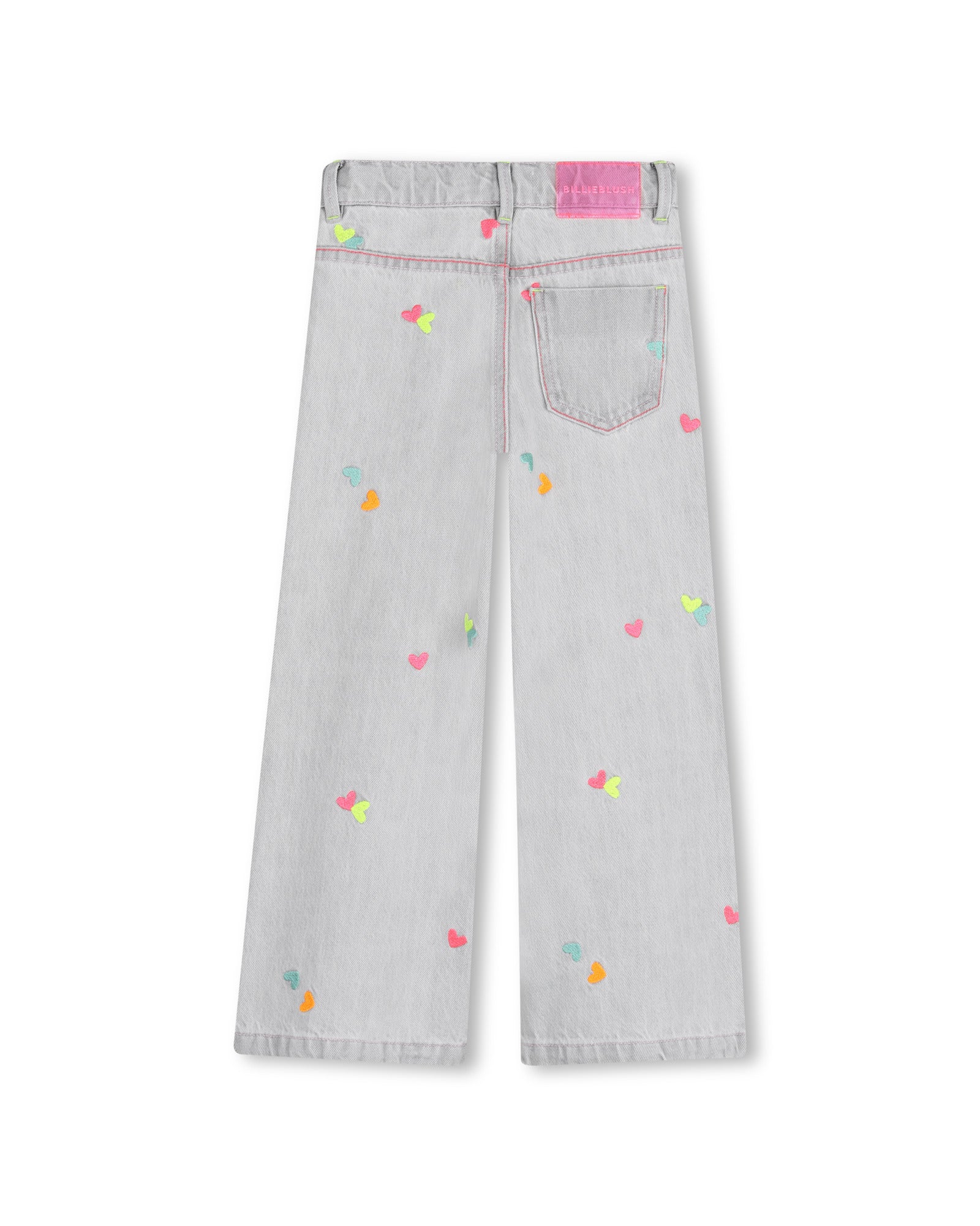 Billieblush - Heart Denim Pants
