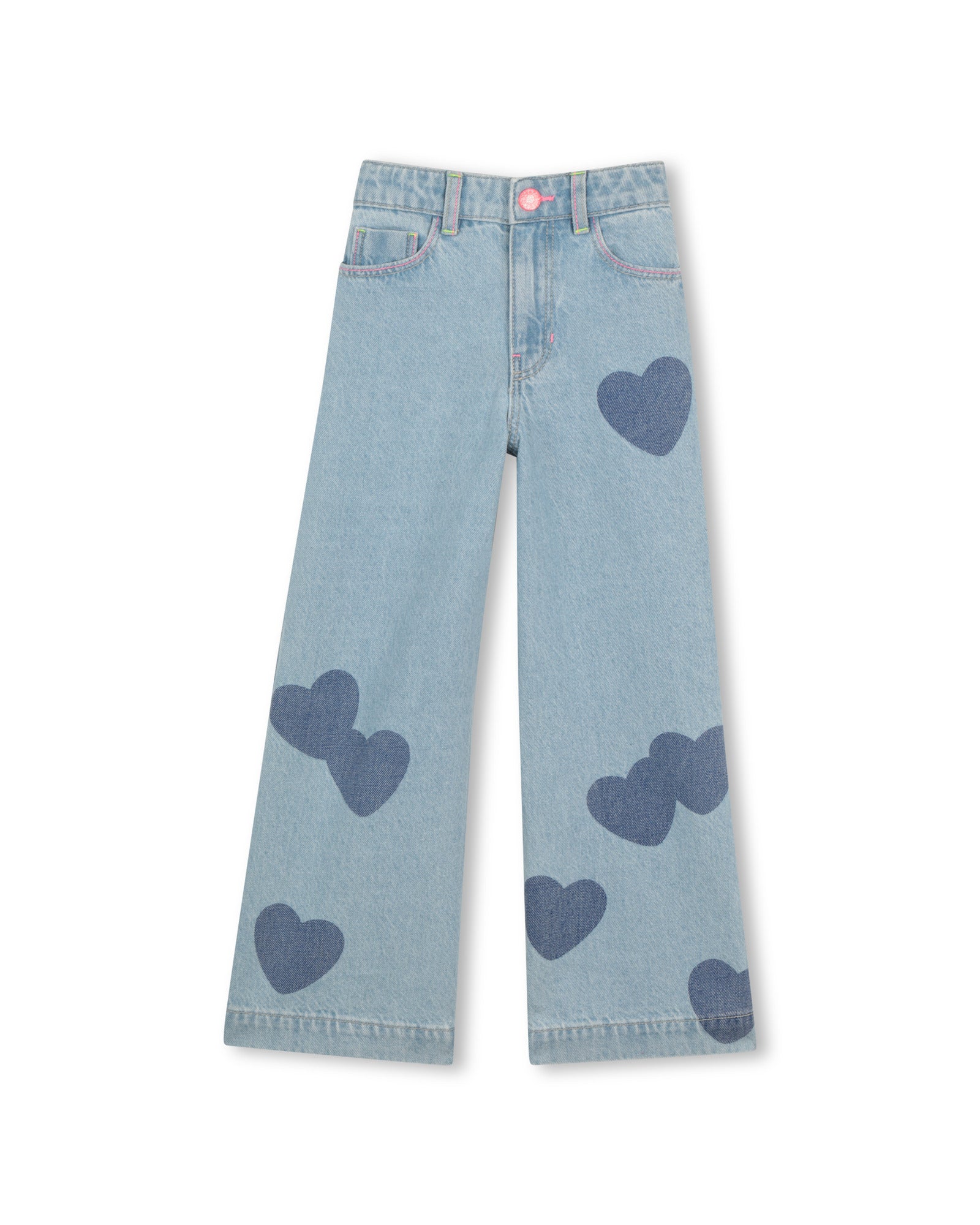 Billieblush - Wide Leg Denim Pants