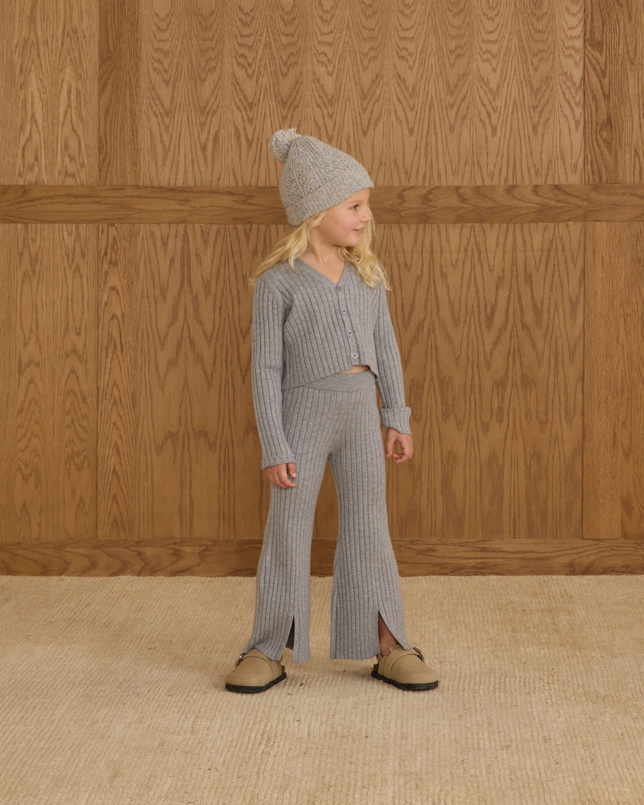 Rylee + Cru - Pantalon Évasé en Tricot