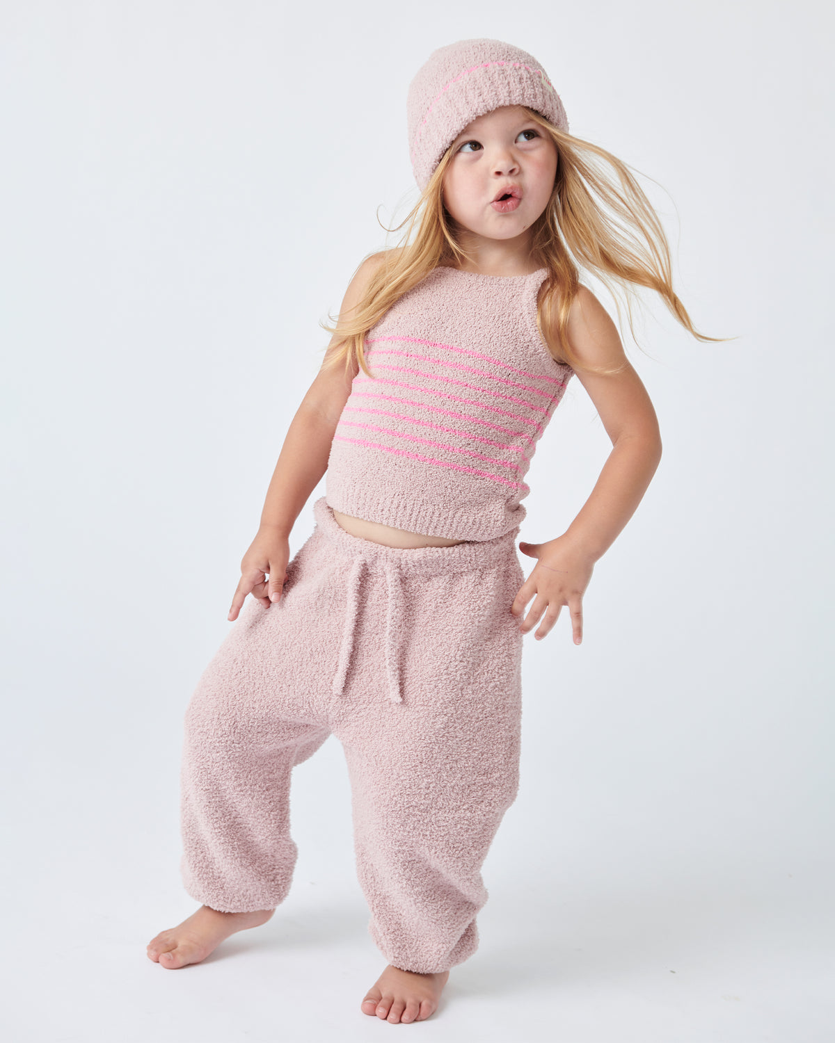 7 AM - Boxy Fuzzy Lounge Pants