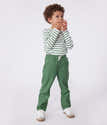 Pantalon De Jogging Garçon Petit Bateau – Molleton Bio, Coupe Confort, Taille Réglable Par Lacet - 7