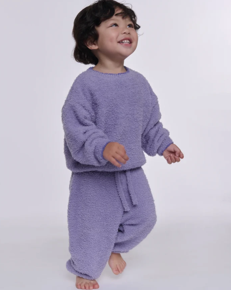 7 AM - Boxy Fuzzy Sweatshirt