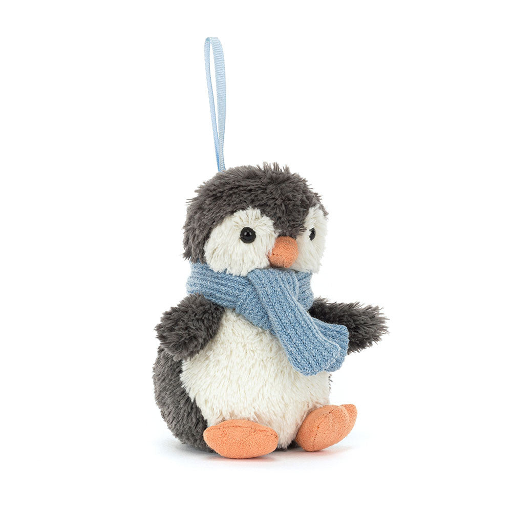 Jellycat - Christmas Ornament Peanut Penguin