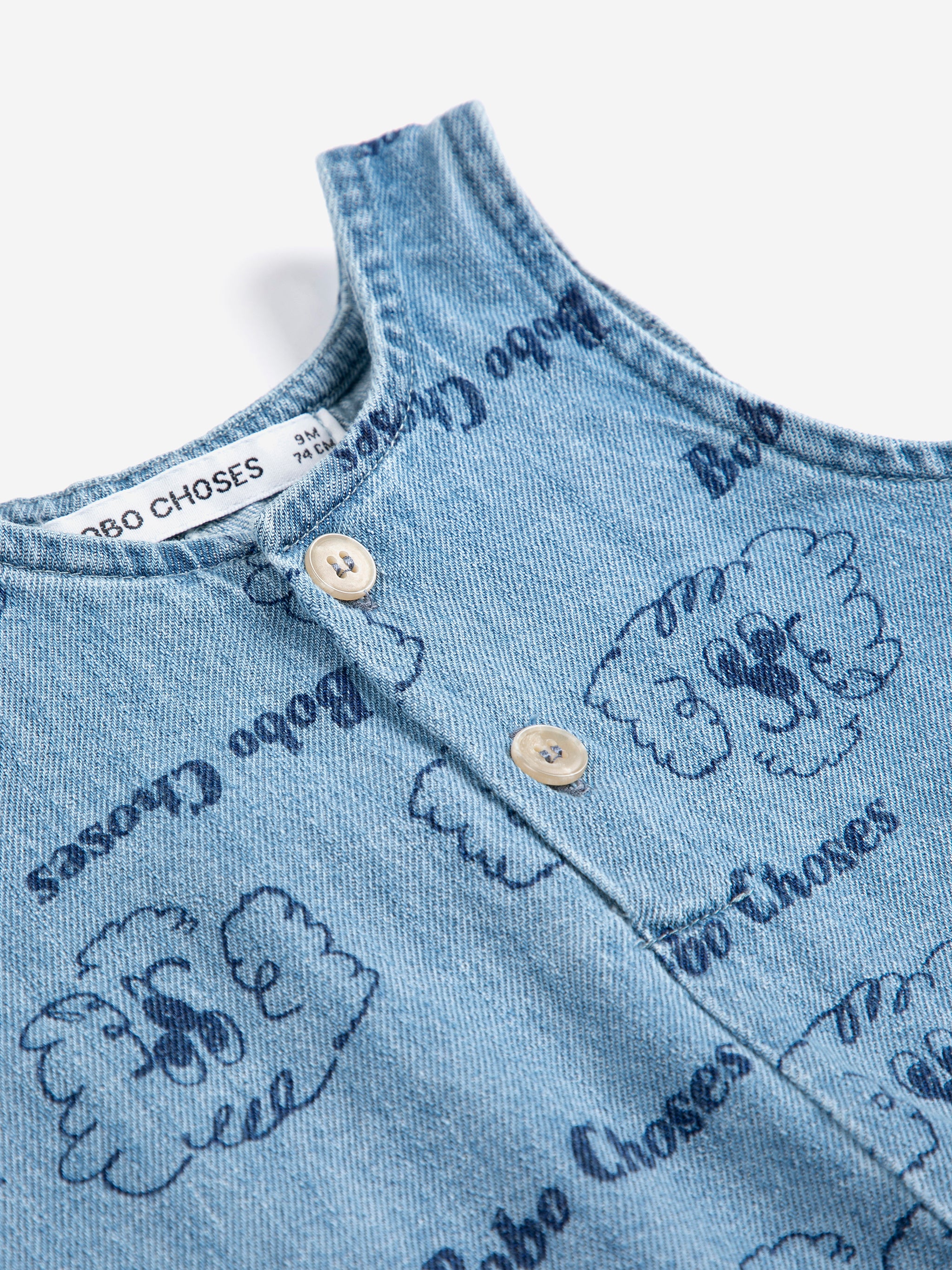 Bobo Choses - Combi Denim Pickles le chien (Bébé)