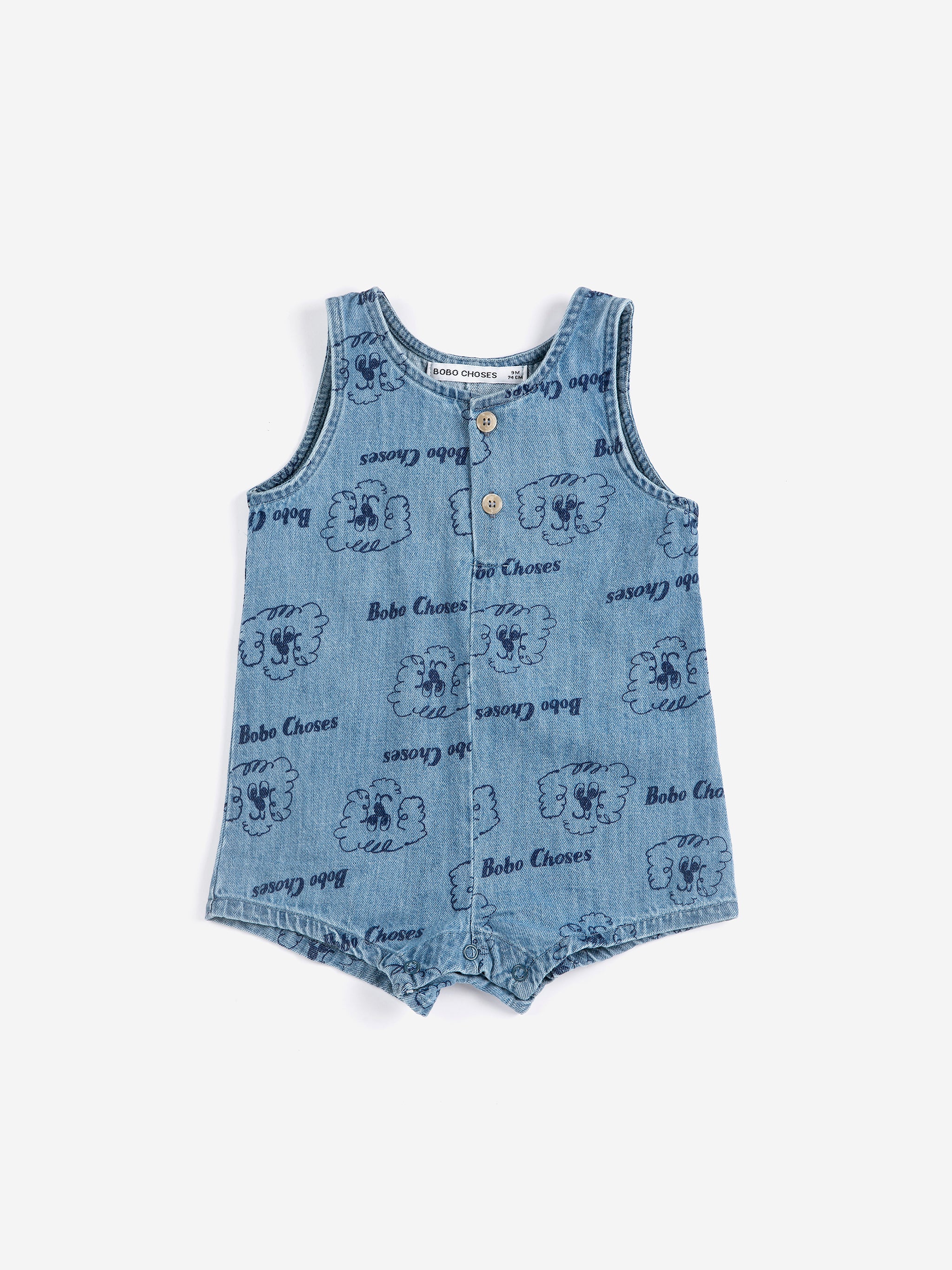Bobo Choses - Combi Denim Pickles le chien (Bébé)