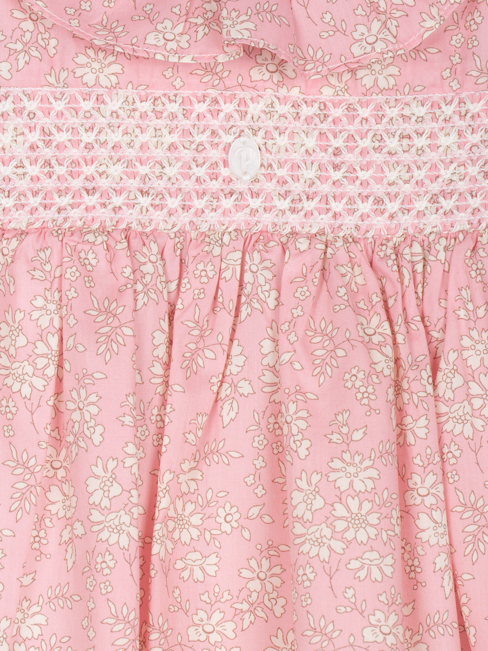 Patachou - Robe rose à imprimé floral
