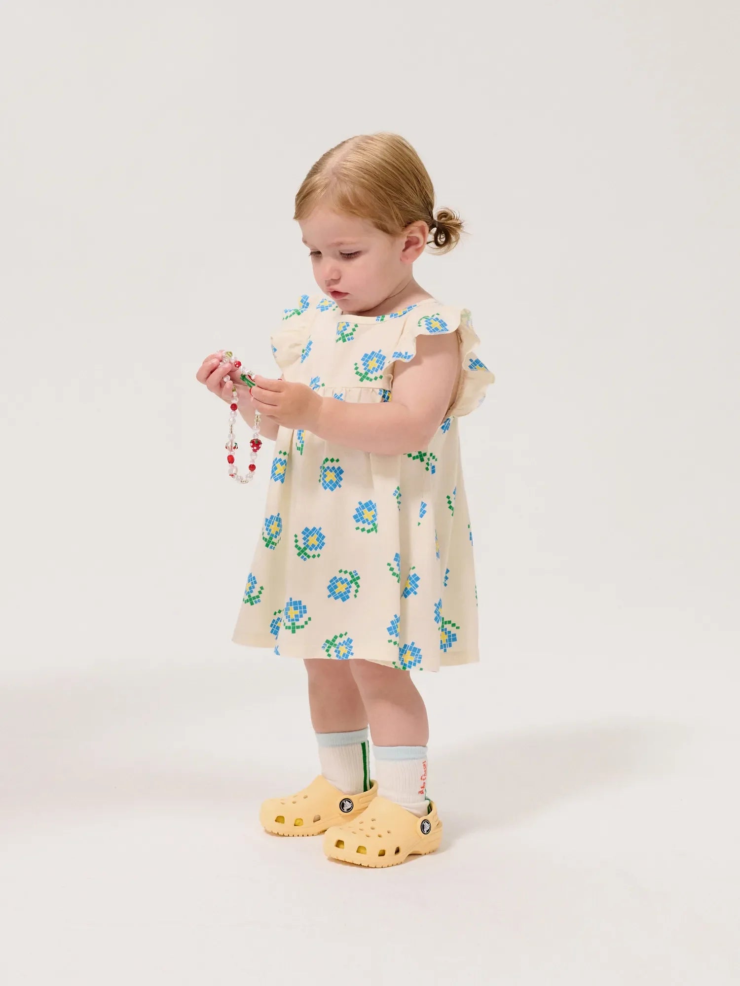 Bobo Choses - Pixel Flower Dress (Baby)