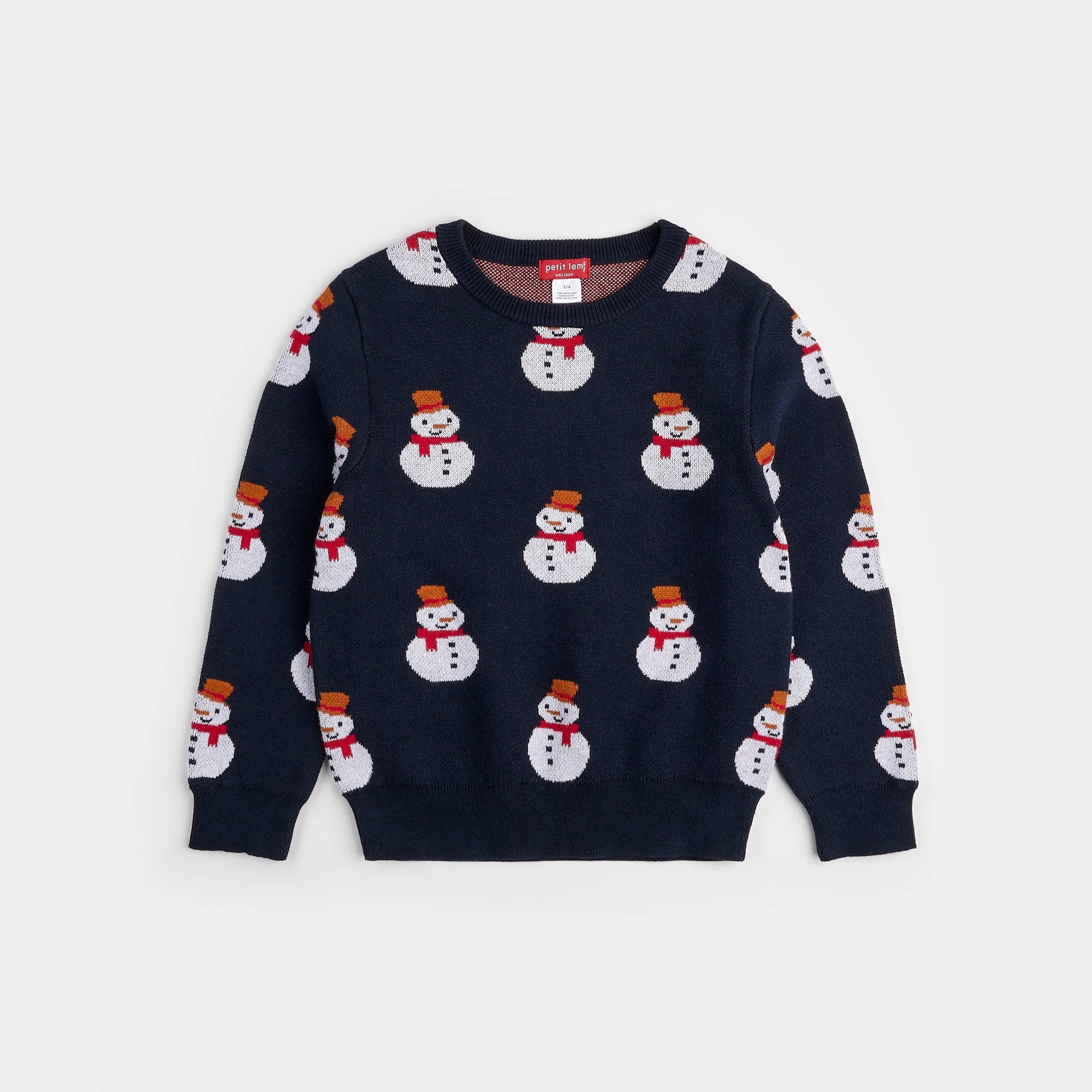 Petit Lem - Snowmen Sweater