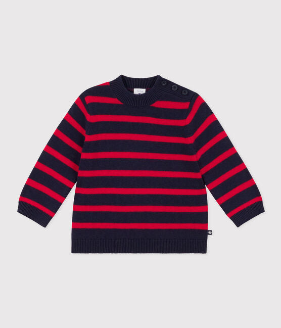 Petit Bateau - Pull Rayé