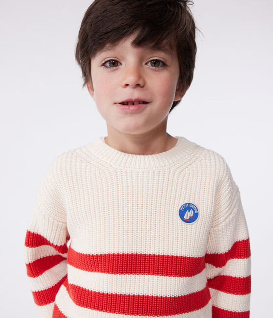 Petit Bateau - Pull Rayé