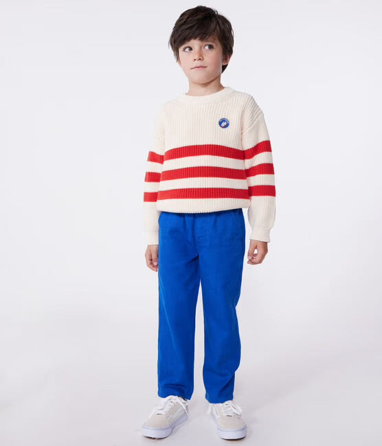 Petit Bateau - Pull Rayé