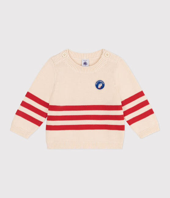 Petit Bateau - Pull Rayé
