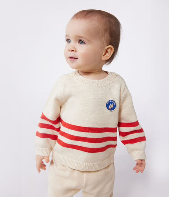 Petit Bateau - Pull Rayé