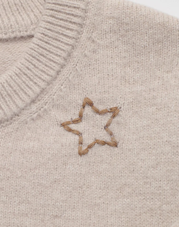 7 AM - Faux Cashmere Round Neck Jumper