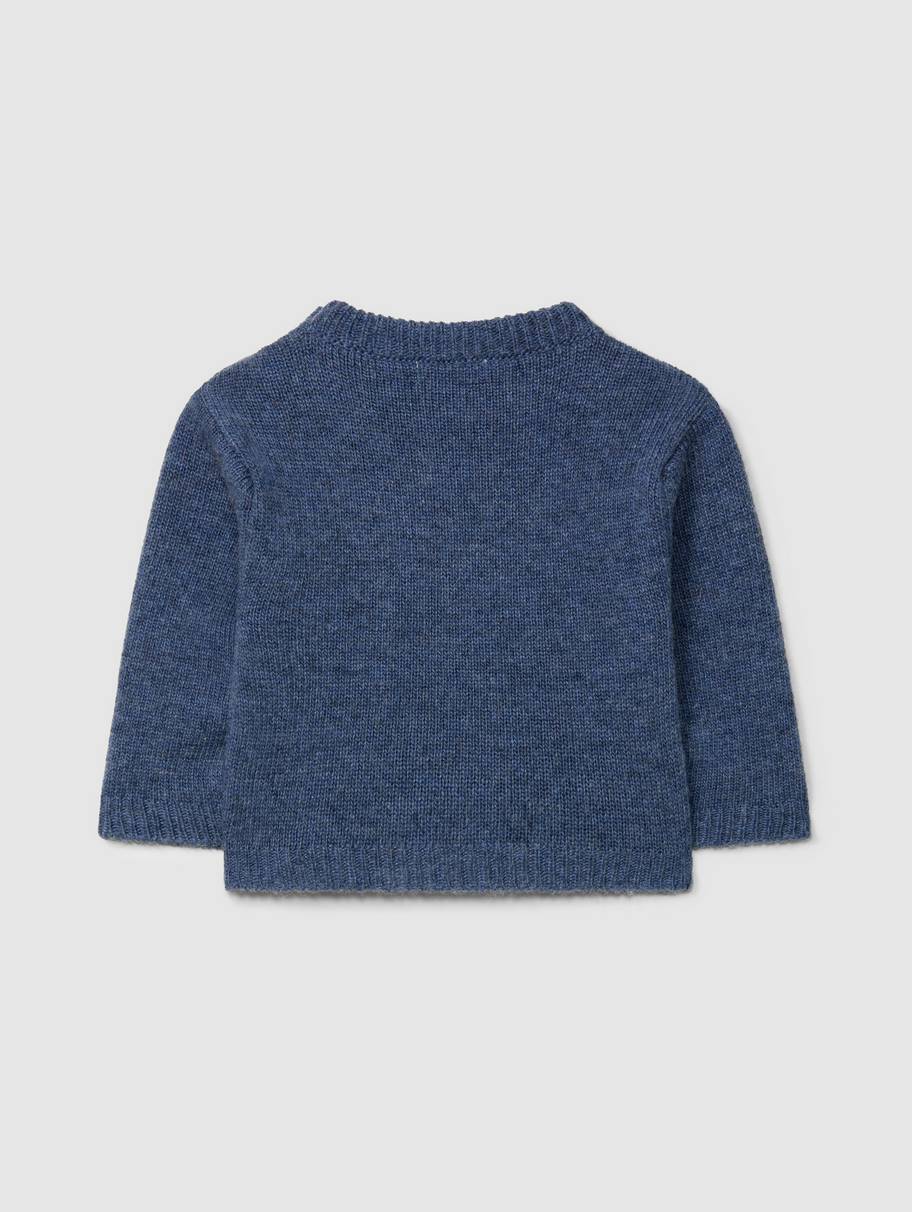 Laranjinha - Pull Col Rond Tricoté
