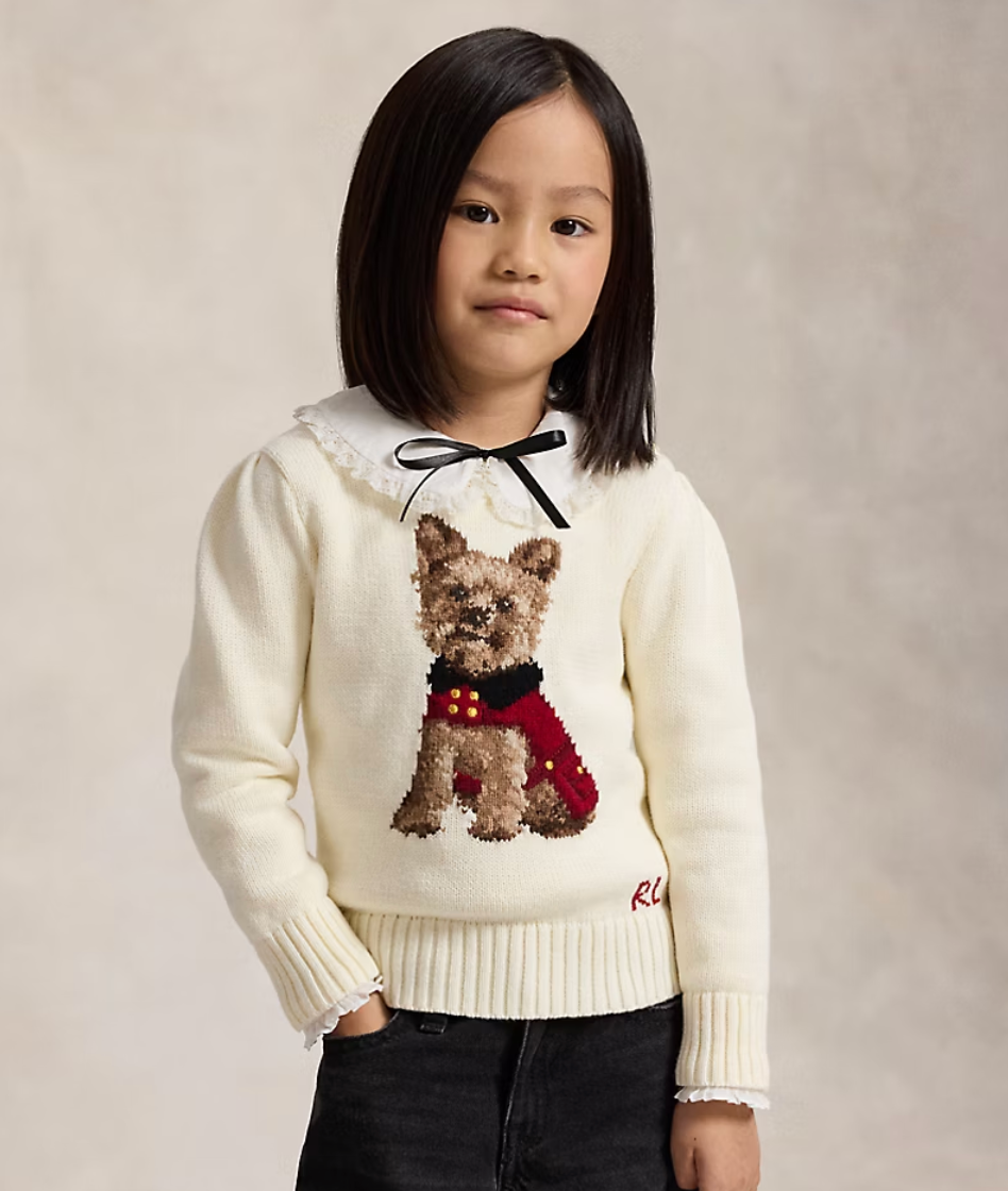 Polo Ralph Lauren - Pull en coton chien