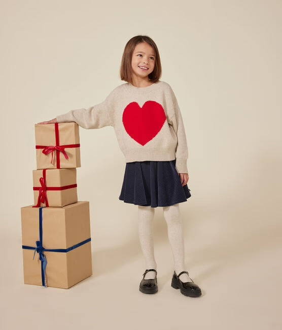 Petit Bateau - Pull Coeur