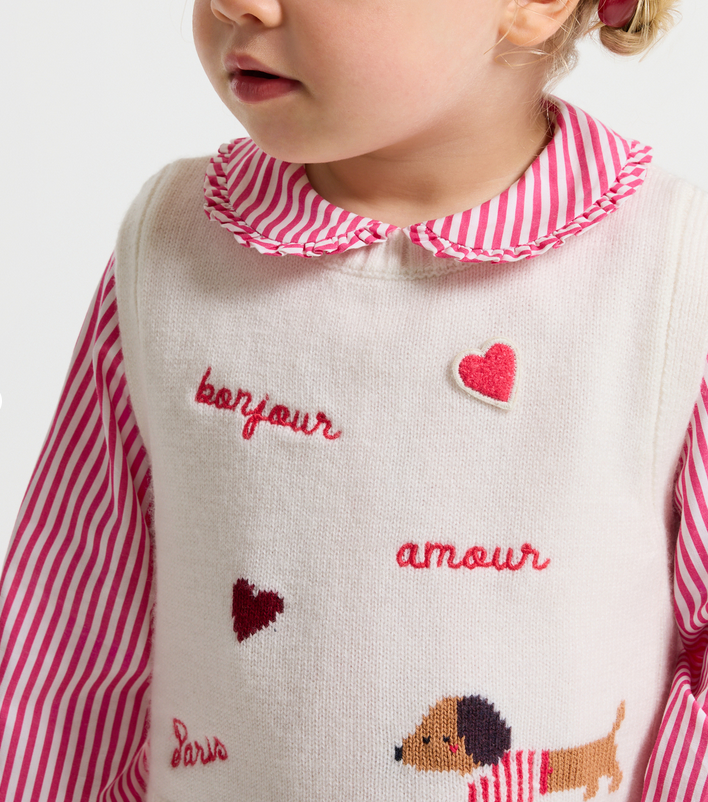 Jacadi - Pull Sans Manches Organza
