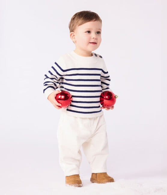 Petit Bateau - Pull Rayé (Bébé)