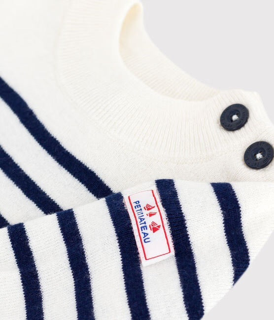 Petit Bateau - Pull Rayé (Bébé)