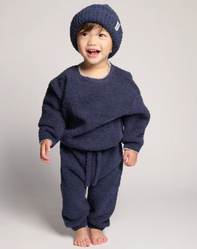 7 AM - Boxy Fuzzy Sweatshirt