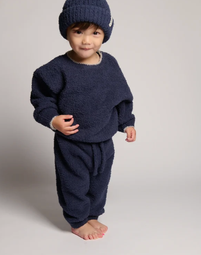 7 AM - Boxy Fuzzy Sweatshirt