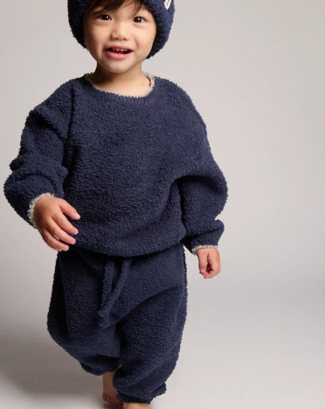 7 AM - Boxy Fuzzy Sweatshirt