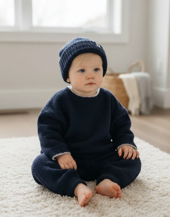 7 AM - Boxy Fuzzy Sweatshirt