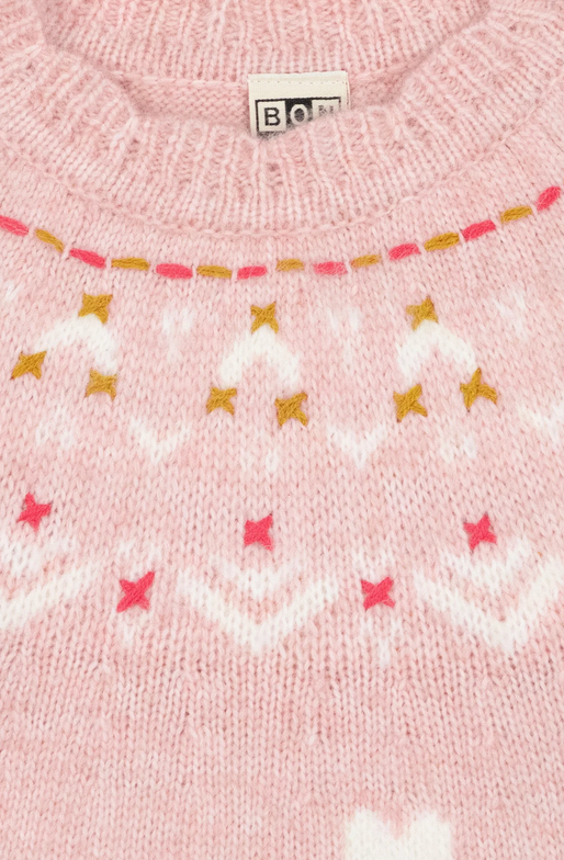 Bonton - Pull Jacquard Pastel