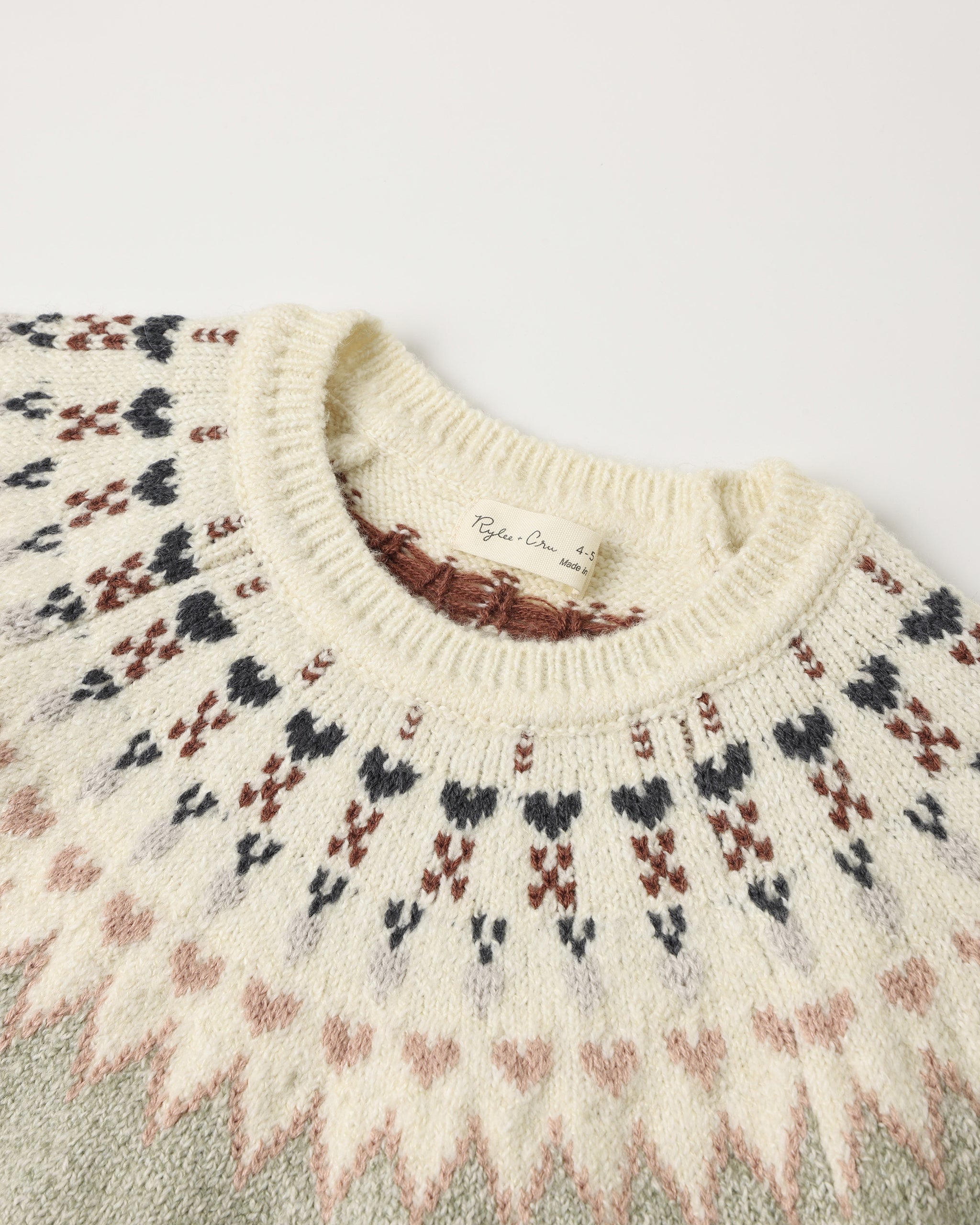 Rylee + Cru - Pull Fair Isle