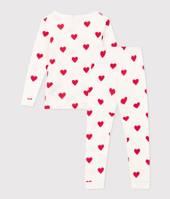 Petit Bateau - Pyjama Hearts