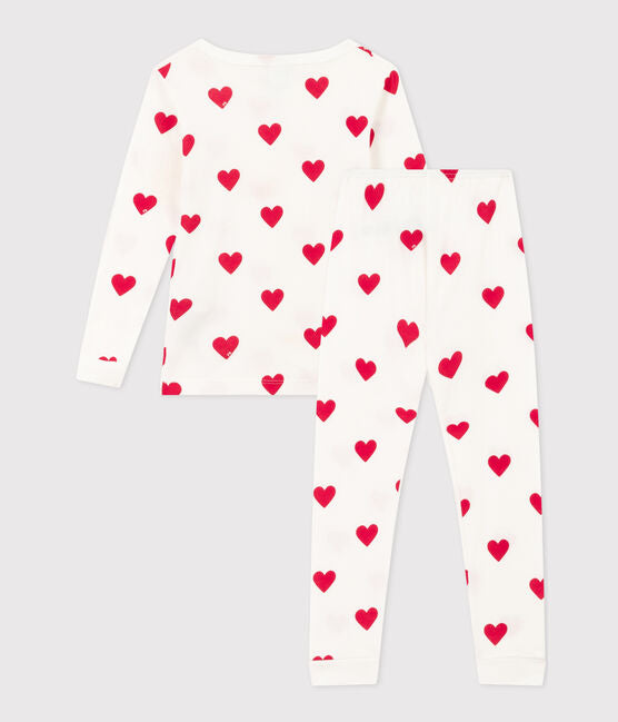 Petit Bateau - Pyjama Coeurs