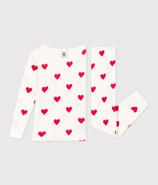 Petit Bateau - Pyjama Coeurs