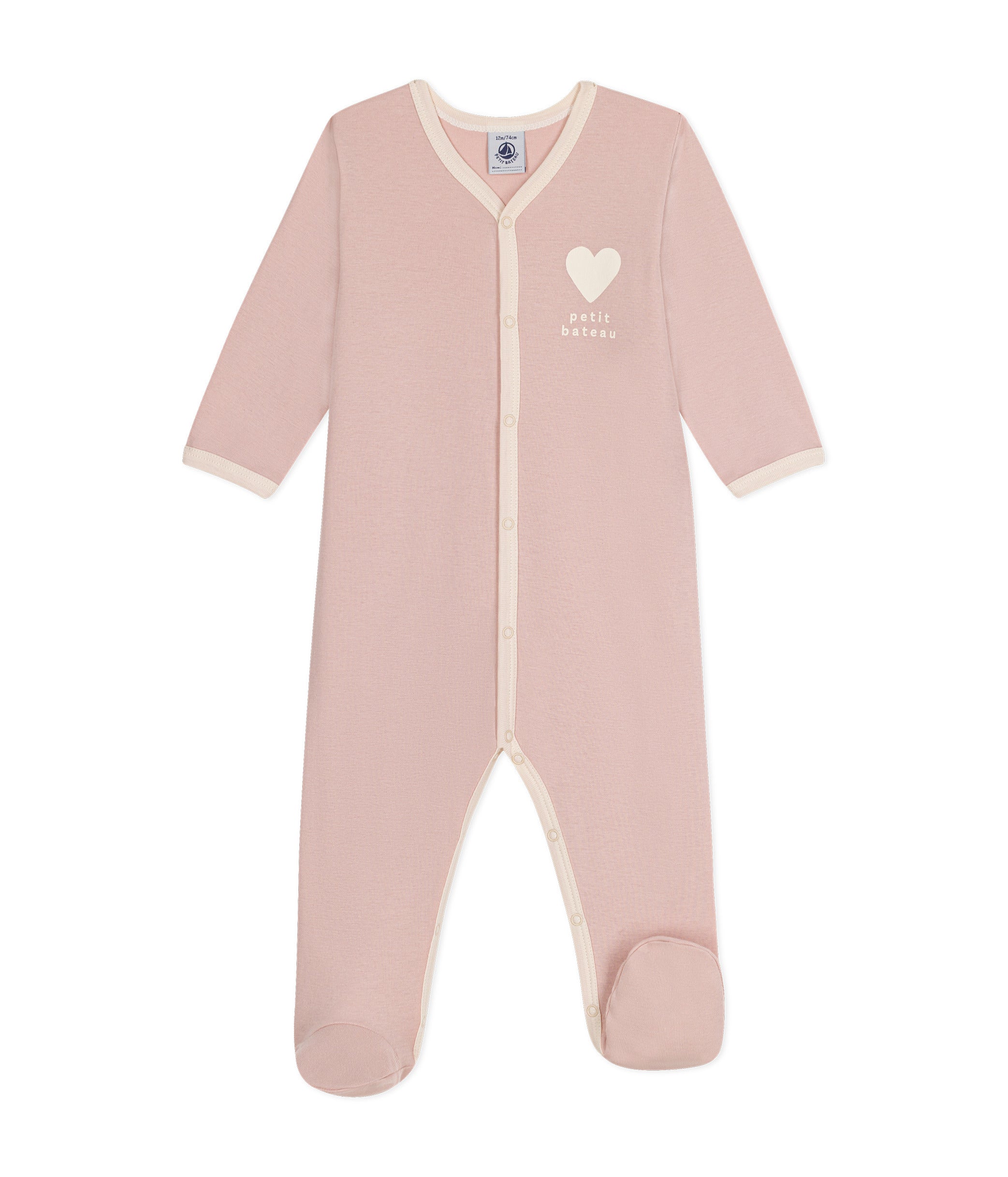 Petit Bateau - Pyjama Dors Bien Coeur