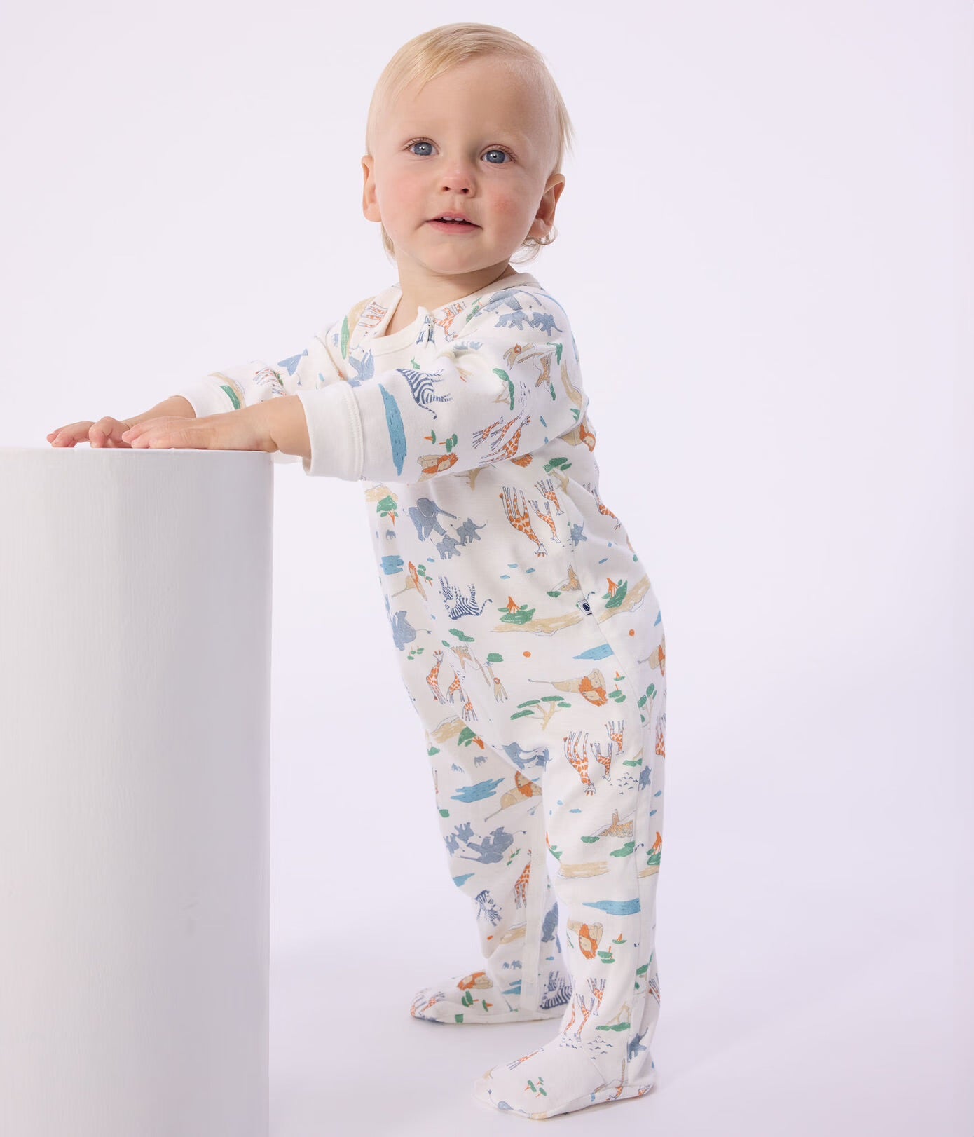 Petit Bateau - Pyjama Dors Bien Zip
