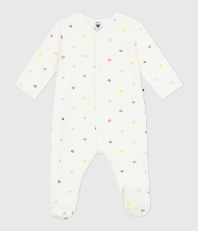 Petit Bateau - Pyjama Dors Bien Coeurs