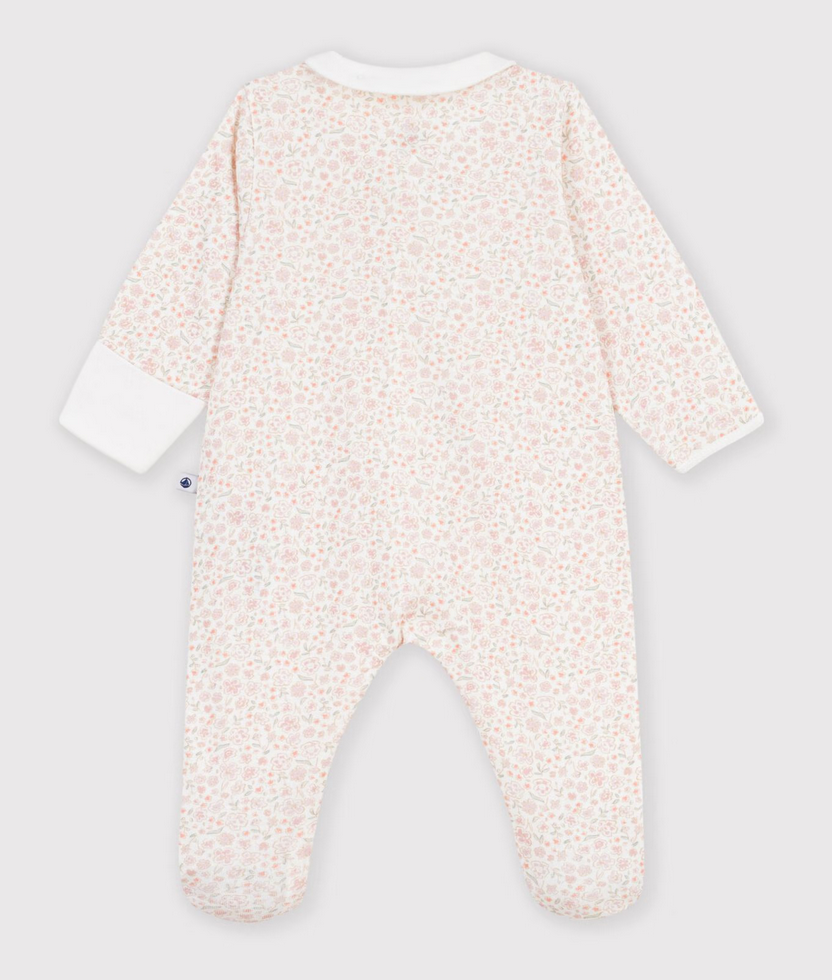 Petit Bateau - Pyjama Dors Bien Zip en coton imprimé