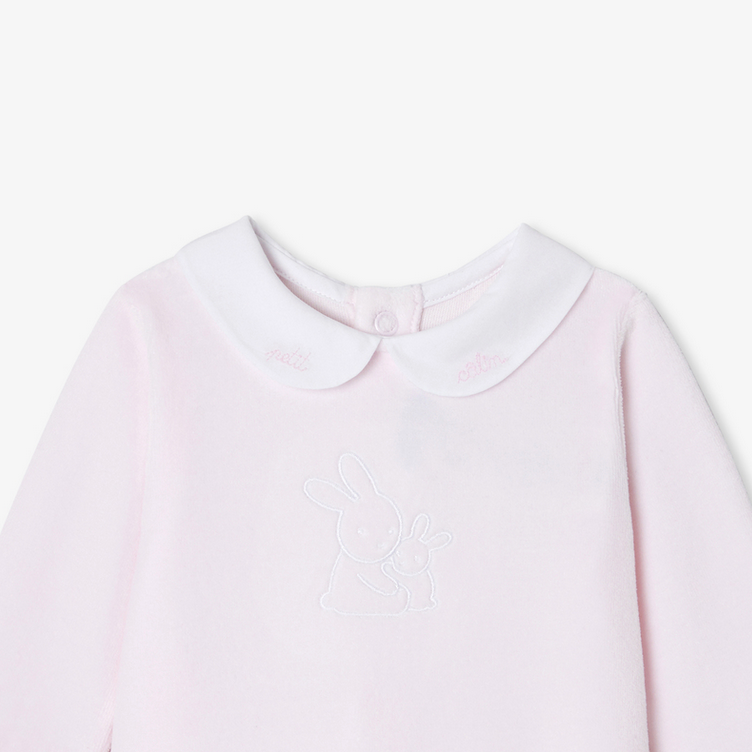 Jacadi - Desiree Velour Pajamas