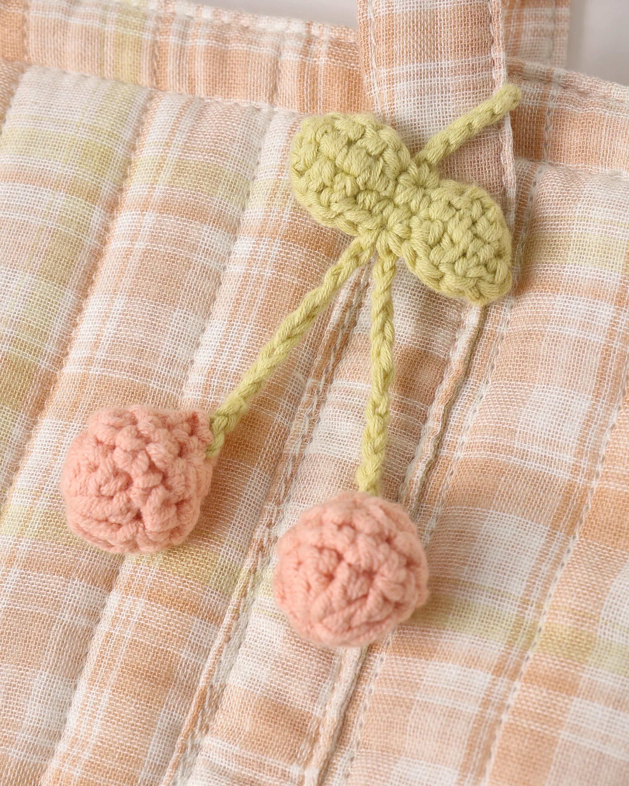 Rylee + Cru - Sac matelassé à carreaux d'été