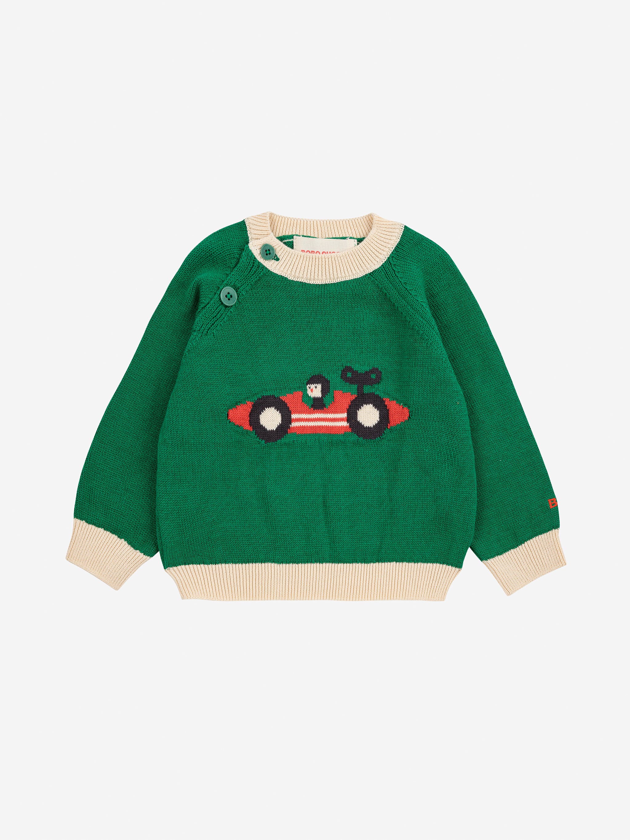Bobo Choses - Race Car Sweater (Baby)