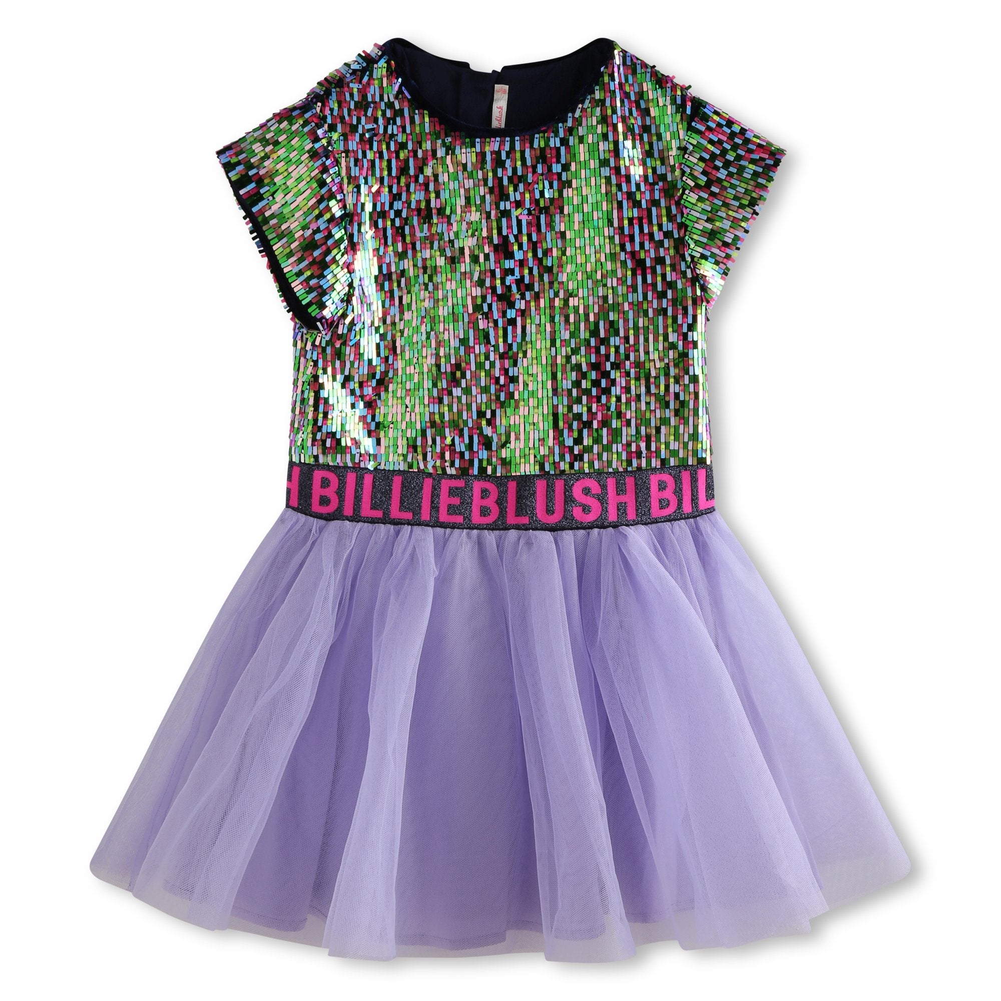 Billieblush - Robe Bimatière à Paillettes