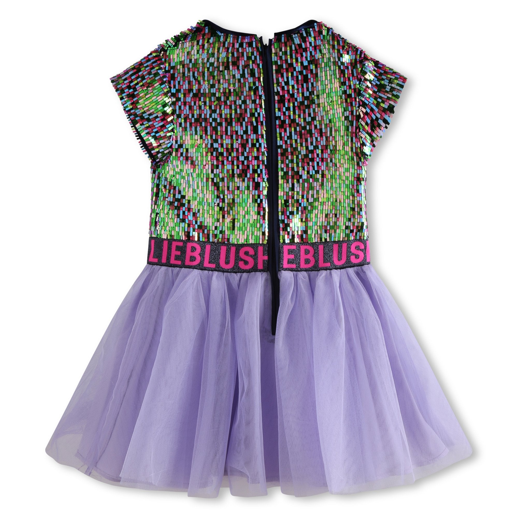 Billieblush - Robe Bimatière à Paillettes
