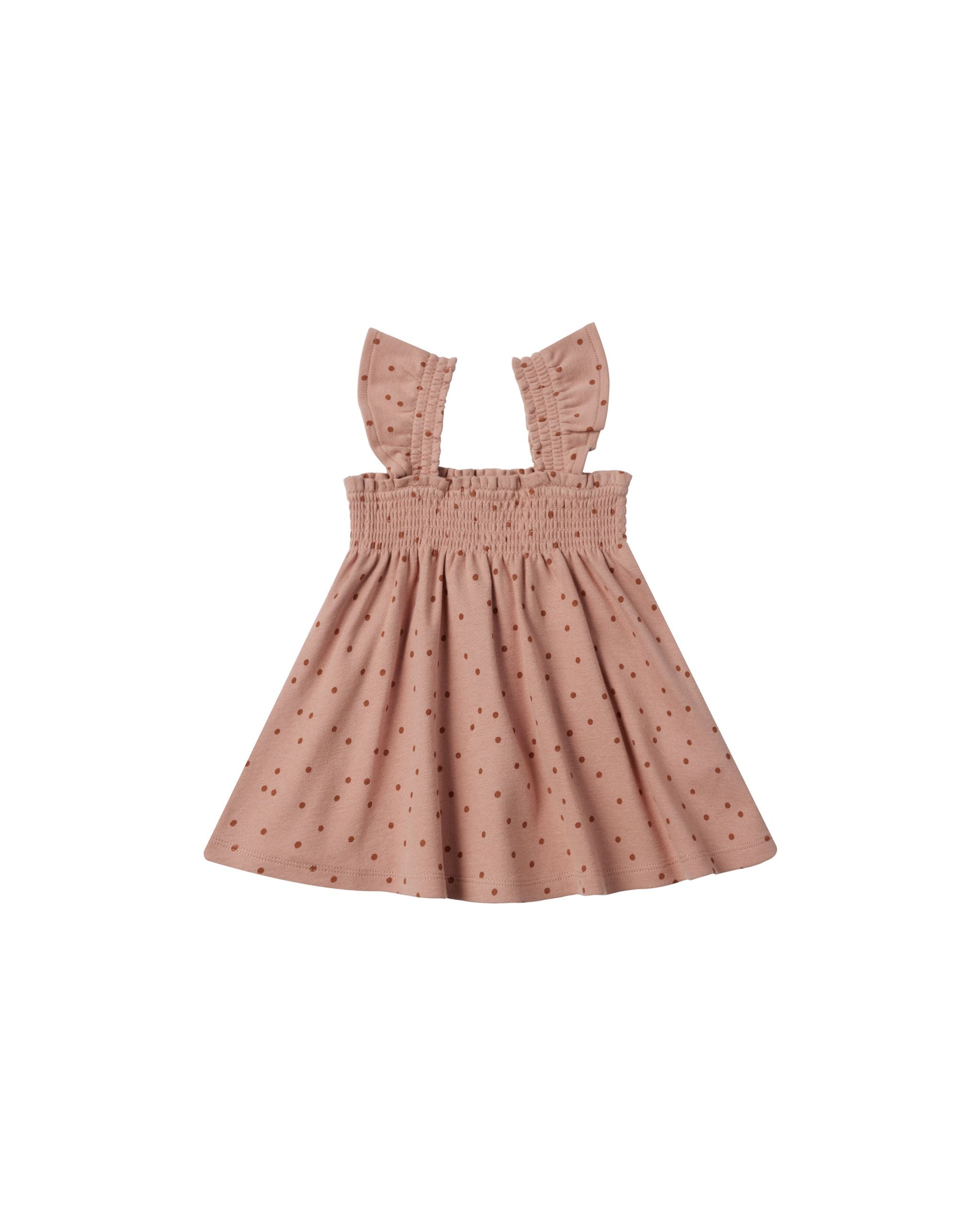 Quincy Mae - Smocked Jersey Dress