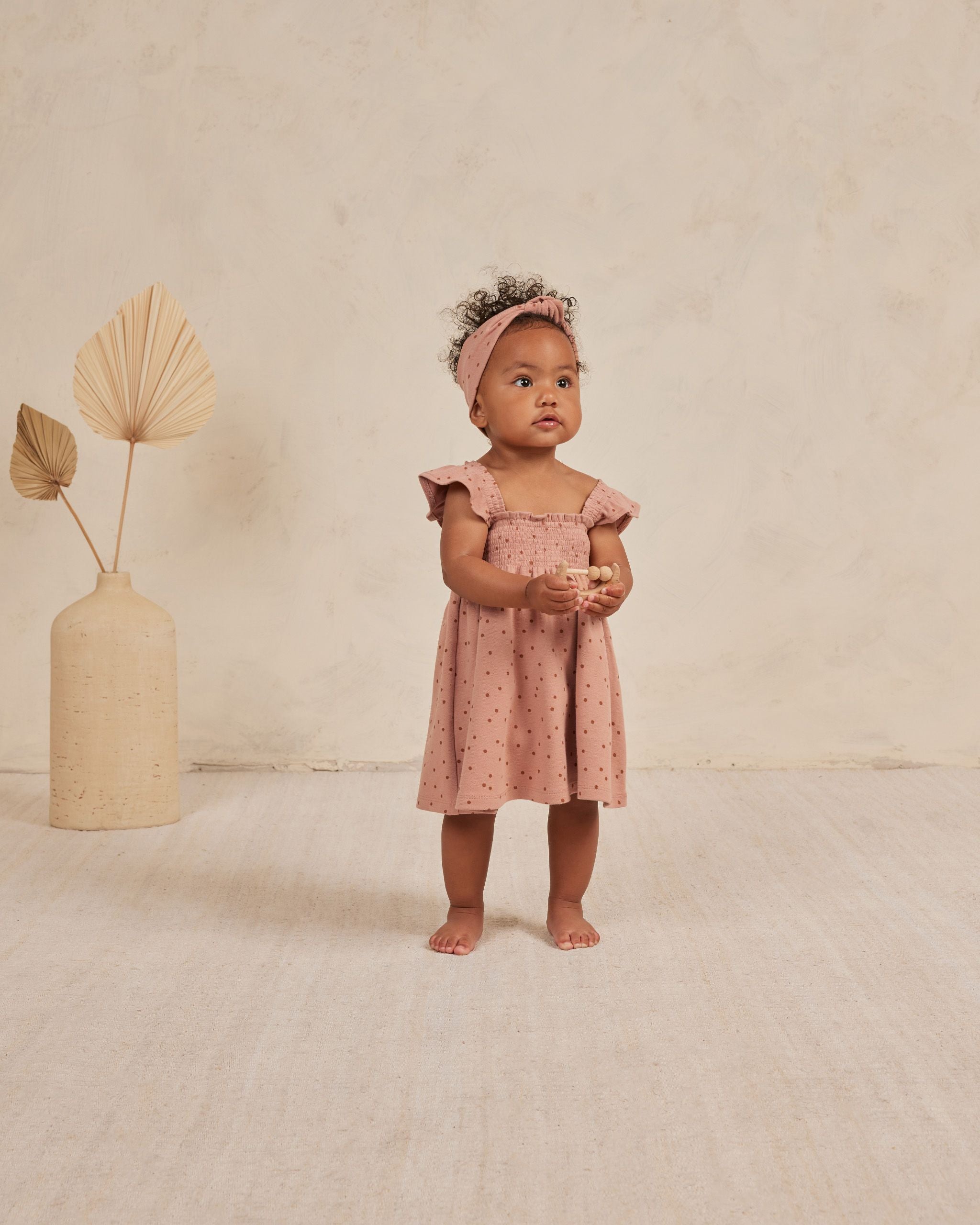 Quincy Mae - Smocked Jersey Dress