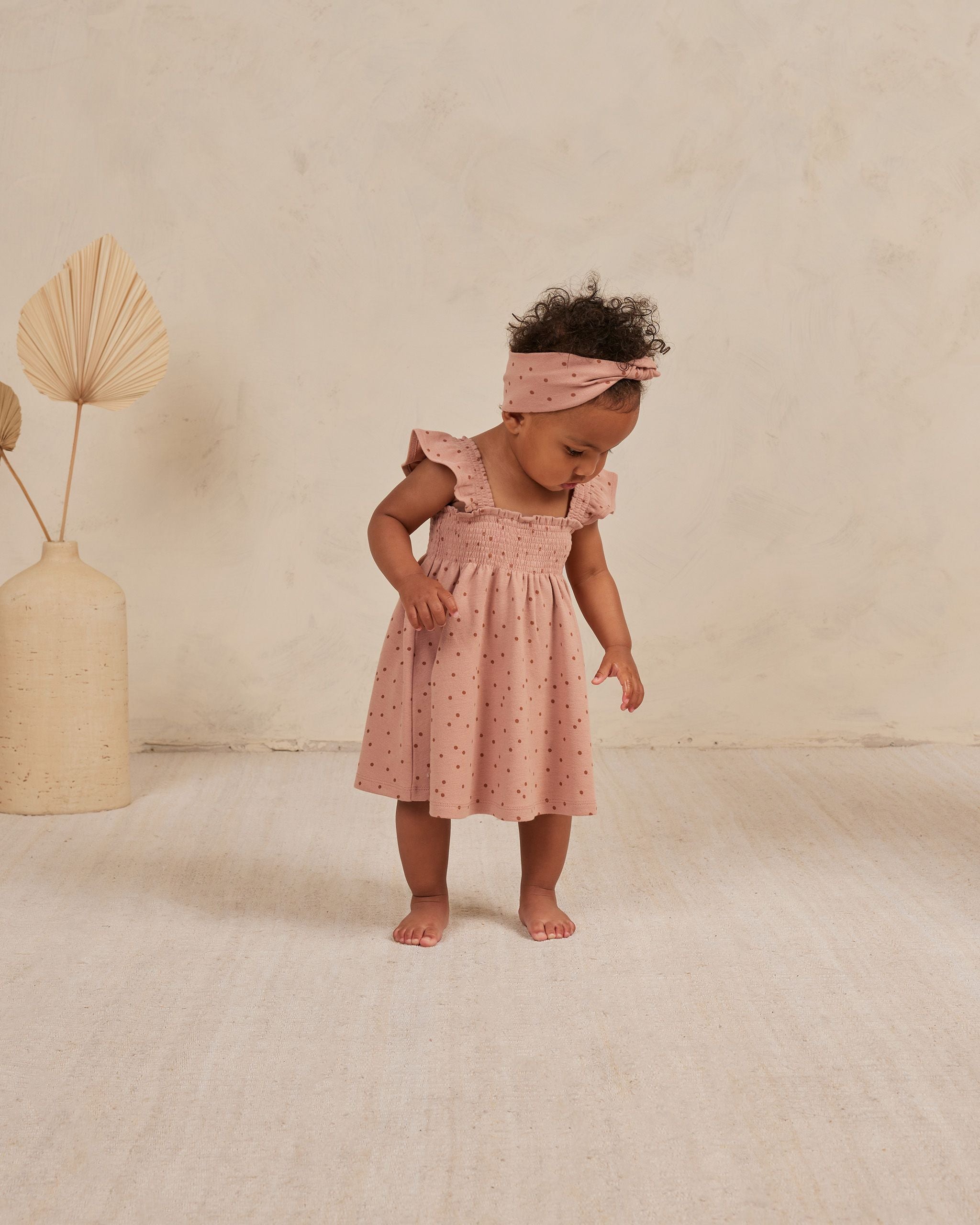 Quincy Mae - Smocked Jersey Dress